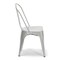 Atlas Commercial Products Titan Series Industrial Metal Chair, Silver MSC9SLV - alternate 4